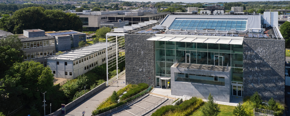 Human Biology Building on campus